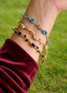 Gold-Plated Tulip Bracelet