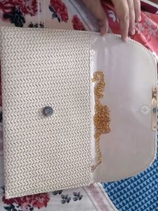 Elegant Beaded Clutch Bag