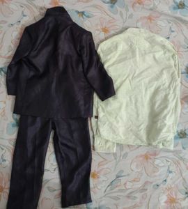 Boys' Outfit: Blazer, Pants &amp; Shirt