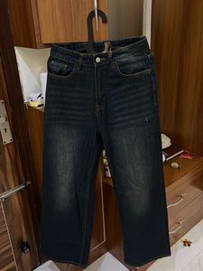 Dark Wash Wide Leg Jeans