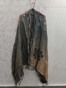Elegant Floral Print Scarf