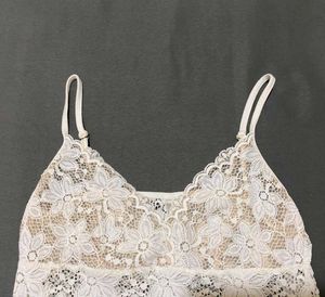 Delicate White Lace Camisole