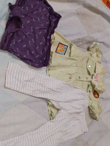 Baby Girl's Clothing Set