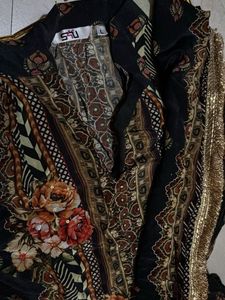 Elegant Kaftan Kurta with Palazzo Pants