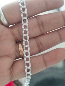 Silver Chain CZ for men's nd women's (16 gram)