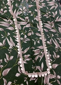 Beautiful Leaf Print Kurta set