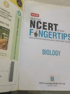 MTG Objective NCERT Biology For 11 and 12