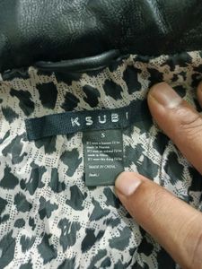 Black Genuine Leather Biker Jacket