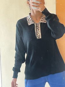 Black Full Sleeve Tshirt