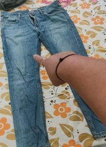 Classic Light Wash Denim Jeans