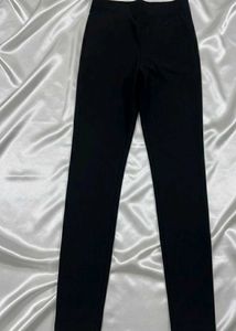 Classic Black Slim-Fit Pants