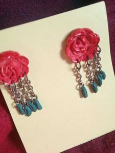 Rose Dangle Earrings