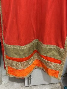 Heavy Both Side Work Long Designer Kurti For 38-40