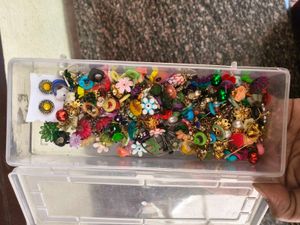 Assorted kids earrings plastic