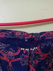 Blue &amp; Pink Print Sundress