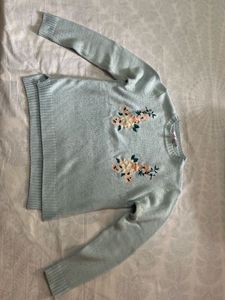 Light Blue Knit Sweater