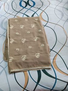 Embroidered saree