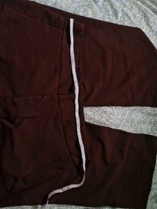 ZARA Maroon Trousers