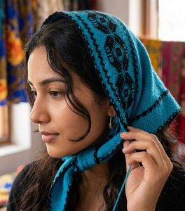 handmade woolen  head scarf perfect for winters