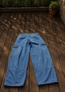 Wide Leg Cargo Jeans