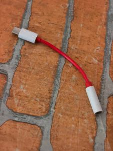 Red USB C Adapter
