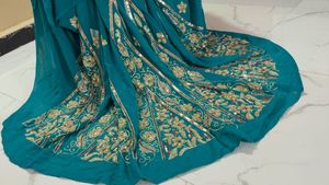 lehnga type saree full length
