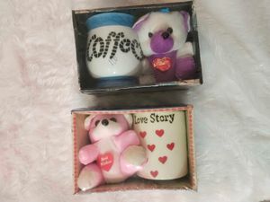 1 Cute Teddy Bear & Mug Gift Set