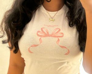 H&amp;M White Coquette Tee🎀🦢