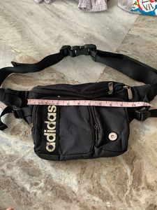 Adidas Black Waist Bag