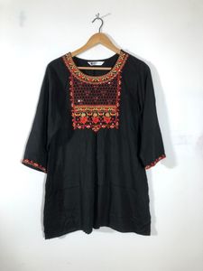 Black Embroided Tunics (Women’s)