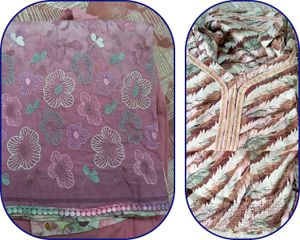 Embroidered Kurta Set with Dupatta