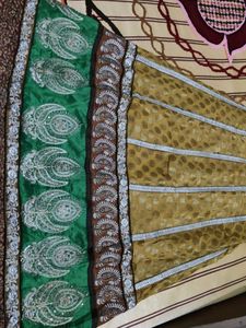 Beautiful partywear embroidered Anarkali set