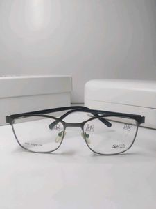 Stylish Black Metal Eyeglasses