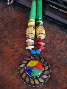 Unique Colorful Statement Necklace