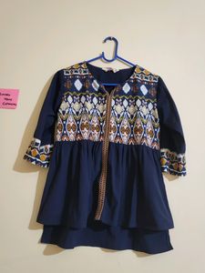 Navy Blue Top
