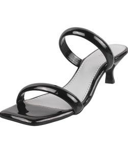 Metro Black Heels - Stylish &amp; Chic