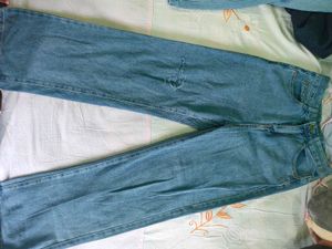 Light Wash Wide Leg Jeans