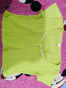 Cute Green Baby Tee