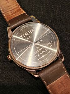 Timex BEIGE dial watch