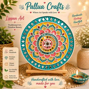 Handmade Lippan Art Wall Decor