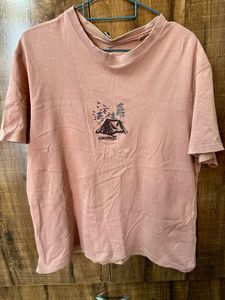 Pink Graphic T-Shirt