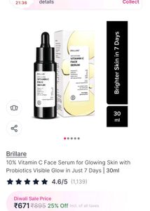Brillare Vitamin C Face Serum