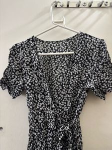 URBANIC Flora Wrap Dress/ Bikini overlay