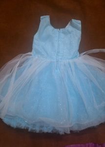Cindrella Blue shimmery Party Dress