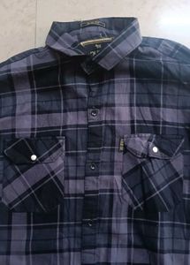 Men's Slim Fit Plaid Shirt