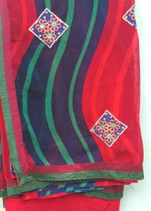 Elegant Striped Saree❤️✨