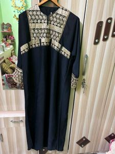 Embroidered Black burkha