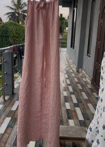 Pink Wide Leg Pants