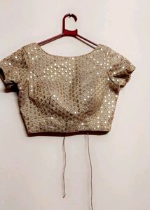 Beautiful Sharara Wit Long Koti And Short Blouse