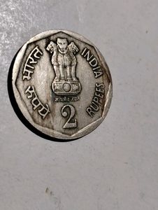 10th Asian Games Delhi Year1982 Rs2 Coin